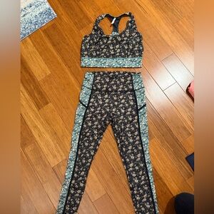 FP Movement Floral Leggings Set